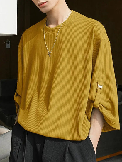 Men’s Shirt with Three-Quarter Sleeves