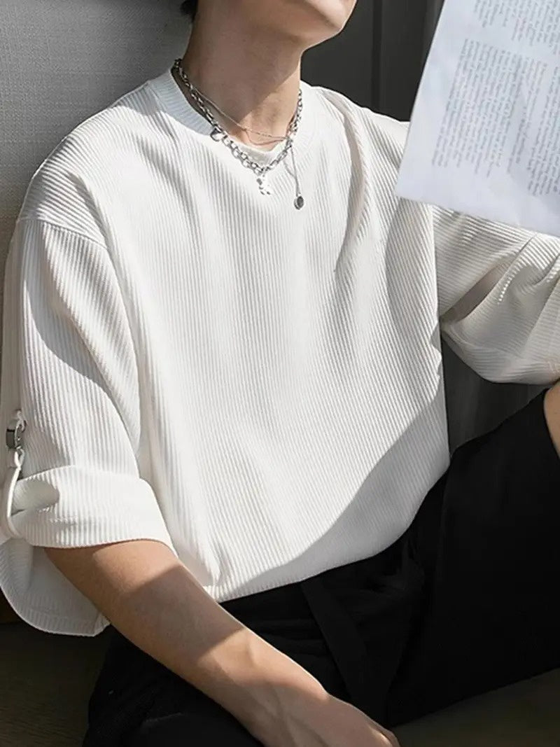 Men’s Shirt with Three-Quarter Sleeves